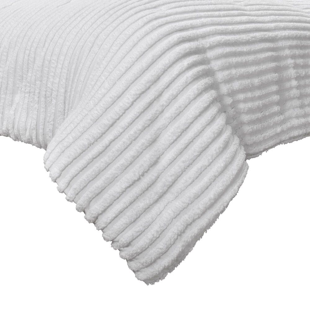 J. Queen New York Darby 3-Piece Full/Queen Comforter Set in White, , large