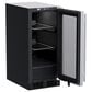 Marvel 2.7 Cu. Ft. Built-In Refrigerator with Frame Glass in Stainless Steel, , large