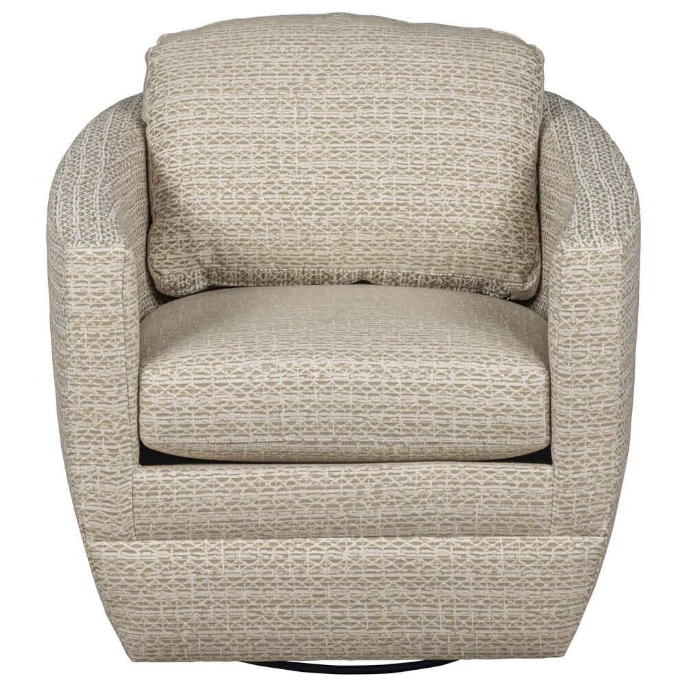 Jonathan Louis Lily Swivel Chair in Otero Birch, , large