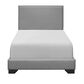 The Monday Company Twin Upholstered Bed in Gray, , large