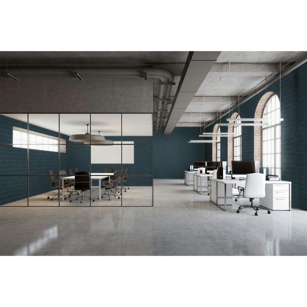 Emser Inhale Azul 4&quot; x 12&quot; Porcelain Tile, , large