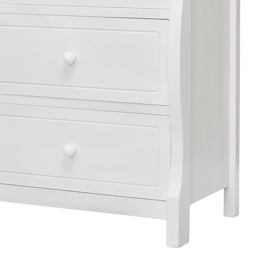 Sorelle Princeton 6-Drawer Double Dresser in White, , large