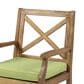 Hearth and Haven Perla Outdoor Dining Chair in Green (Set of 2), , large