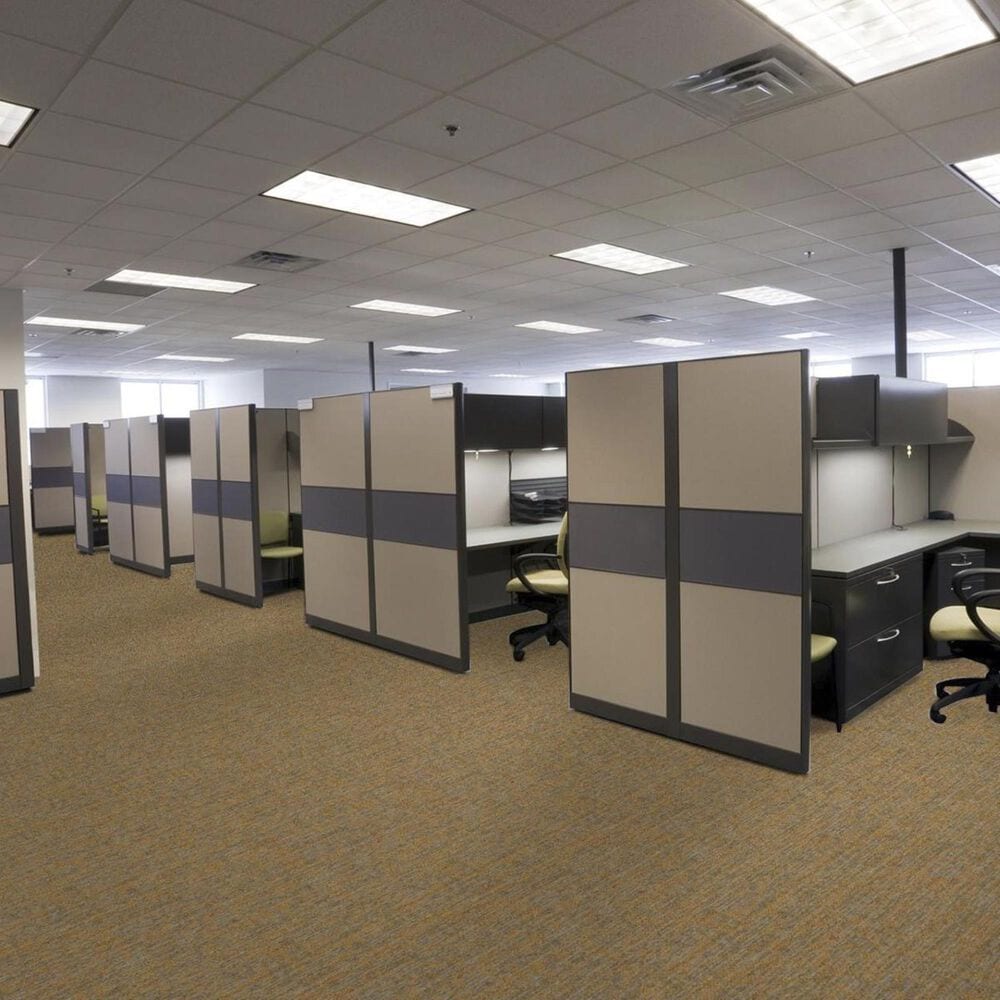 Shaw Crazy Smart 18" x 36" Carpet Tile in Magnetic, , large