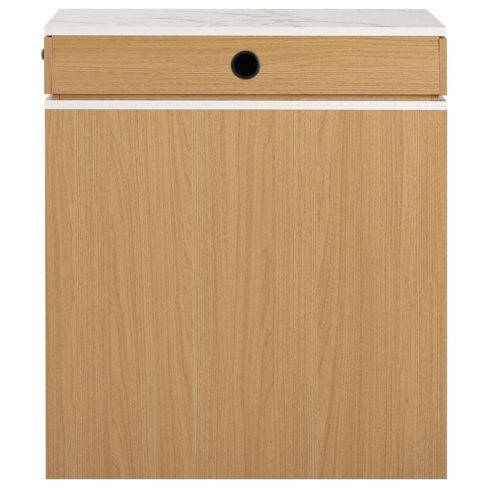 HOMLUX 60" Kitchen Island in Natural, , large