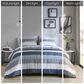 Hampton Park Jaxon 7-Piece Queen Comforter Set with Bed Sheets in Blue and Grey, , large