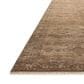 Loloi Heritage 15" x 15" Square Natural and Mist Area Rug, , large
