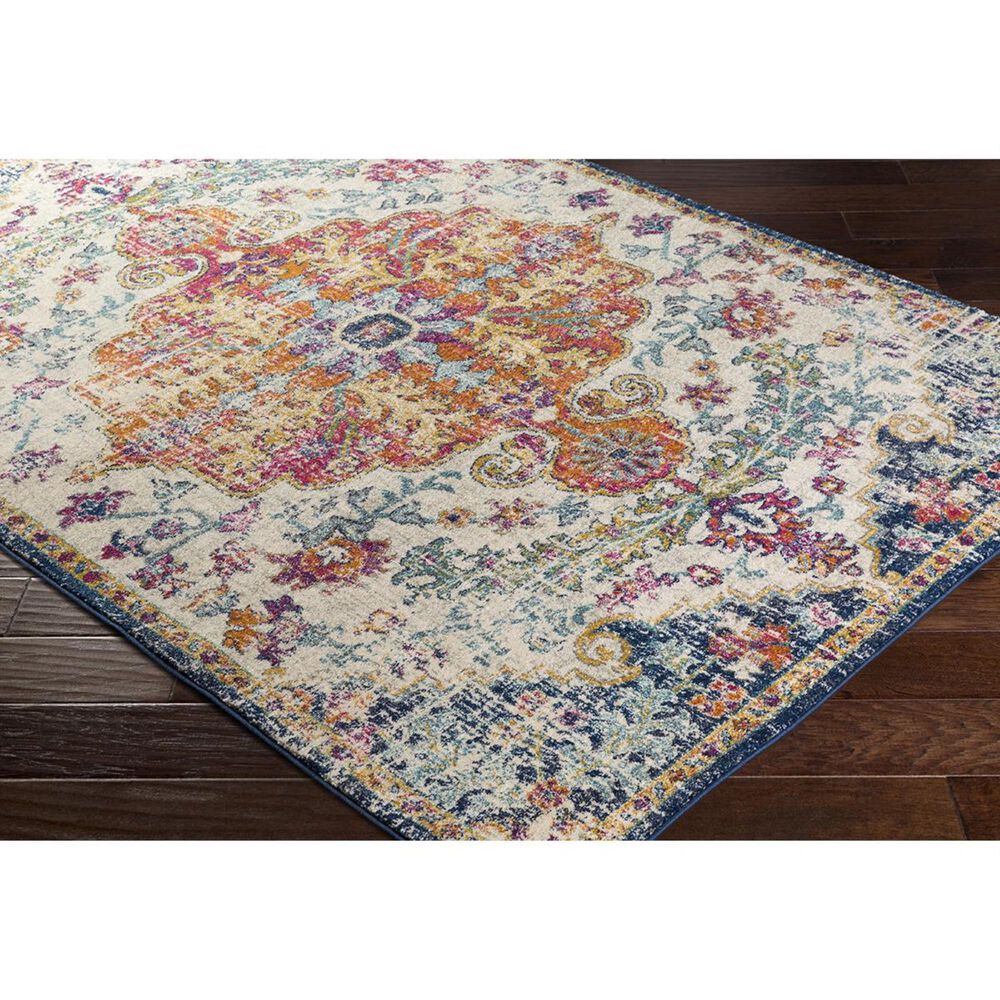 Surya Harput HAP-1000 2&#39;7&quot; x 10&#39;3&quot; Saffron and Gray Runner, , large