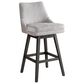Armen Living Branson 30" Swivel Bar Stool in Gray, , large