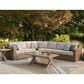 Ashley Laguna Heights 4-Piece Outdoor Sectional in Beige, , large