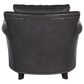 Bradington-Young Richardson Leather Arm Chair in Charcoal, , large