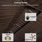 HOMLUX 12" x 20" Hardtop gazebo with double roof in Bronze, , large