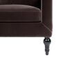 Jennifer Taylor Home Josephine Accent Chair in Deep Brown, , large