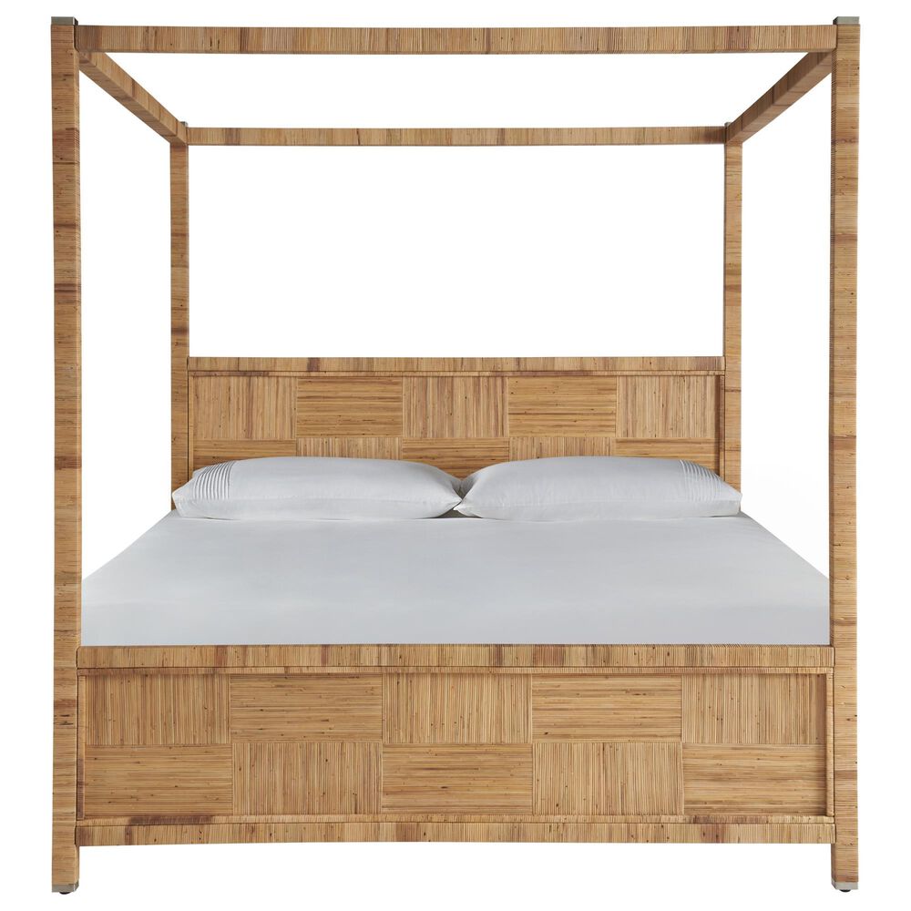 Universal Furniture Weekender Chatham Queen Canopy Bed in Natural, , large