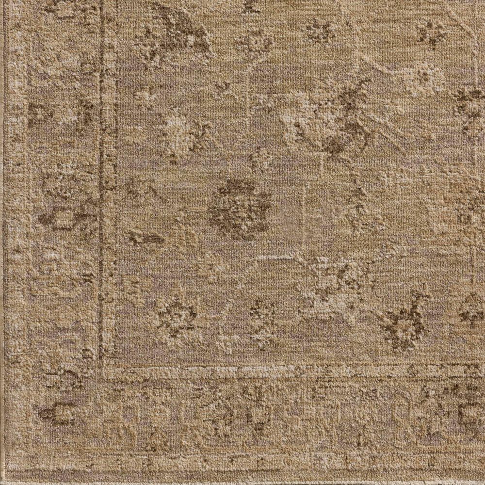 Loloi Willa Taupe and Natural 5&#39;3&quot; Round Area Rug, , large