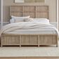 Belle Furnishings Proximity Place King Panel Bed in Barley Buff, , large