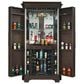 Howard Miller Passport Corner II Wine & Bar Cabinet, , large
