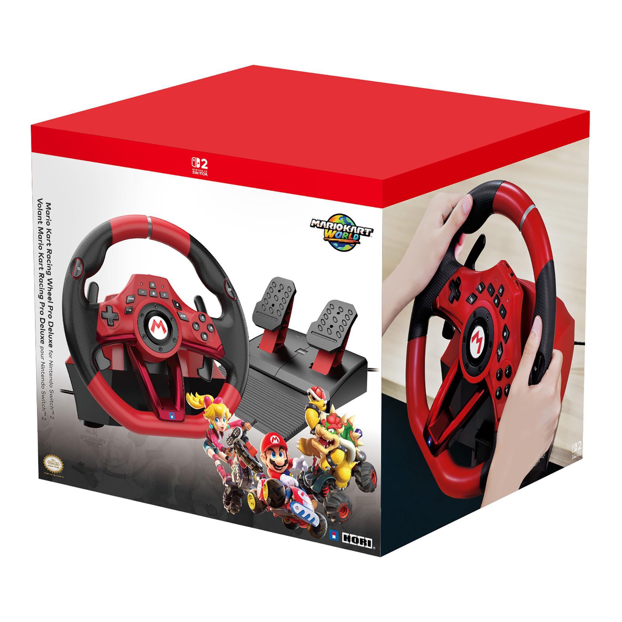 Hori Mario Kart Racing Wheel Pro Deluxe - Nintendo Switch 2