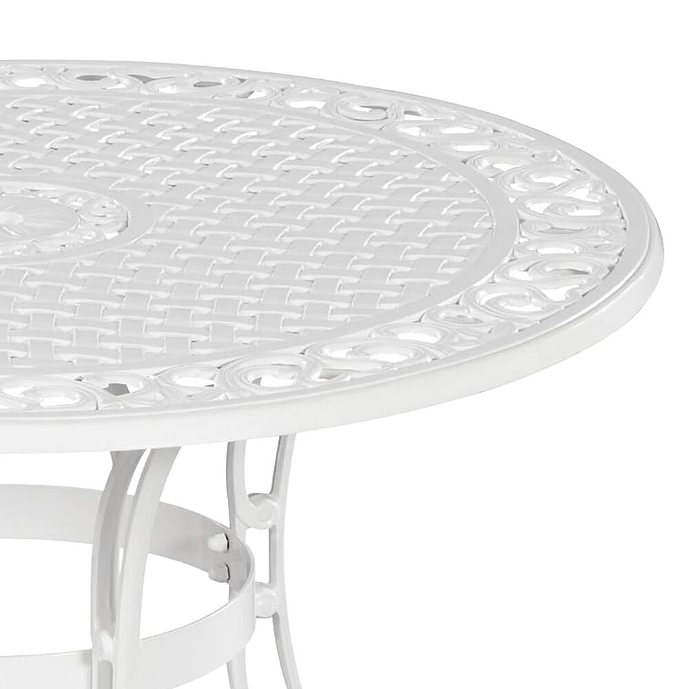 Homestyles Sanibel 42&quot; 5-Piece Dining Set in White, , large