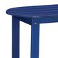 Linon Home Decor Adirondack Coffee Table in Blue, , large