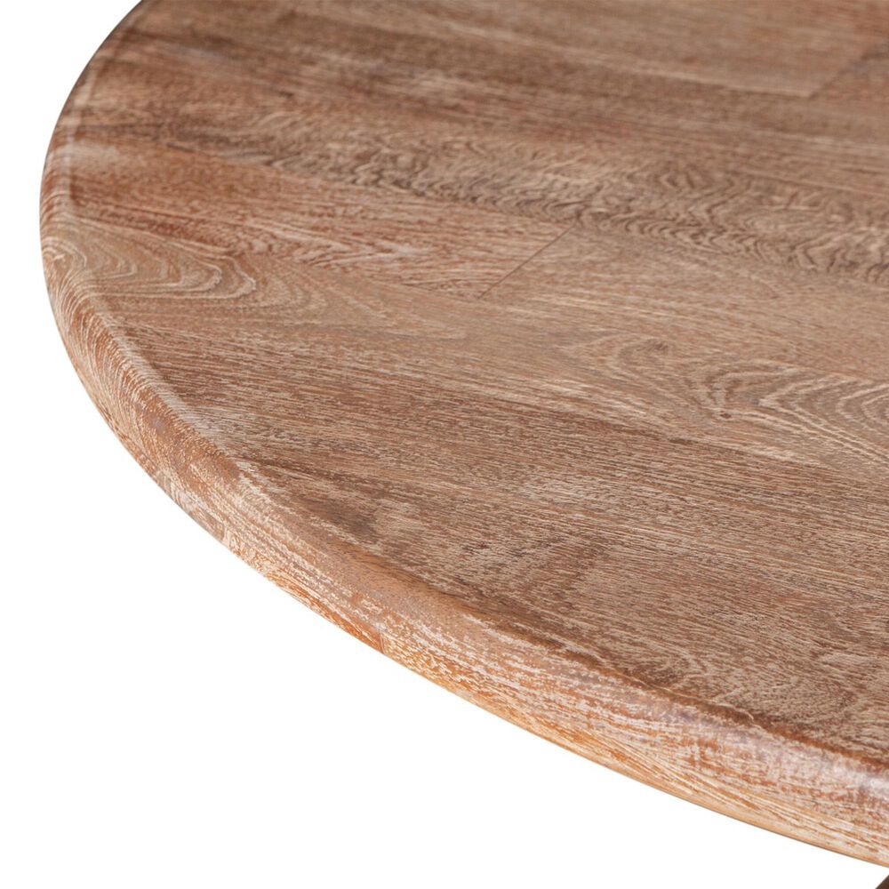Home Trends &amp; Design San Rafael 5-Piece Round Dining Set in Antique Oak, , large