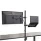 Manhattan Desktop Combo Mount with Monitor Arm and Laptop Stand in Black, , large
