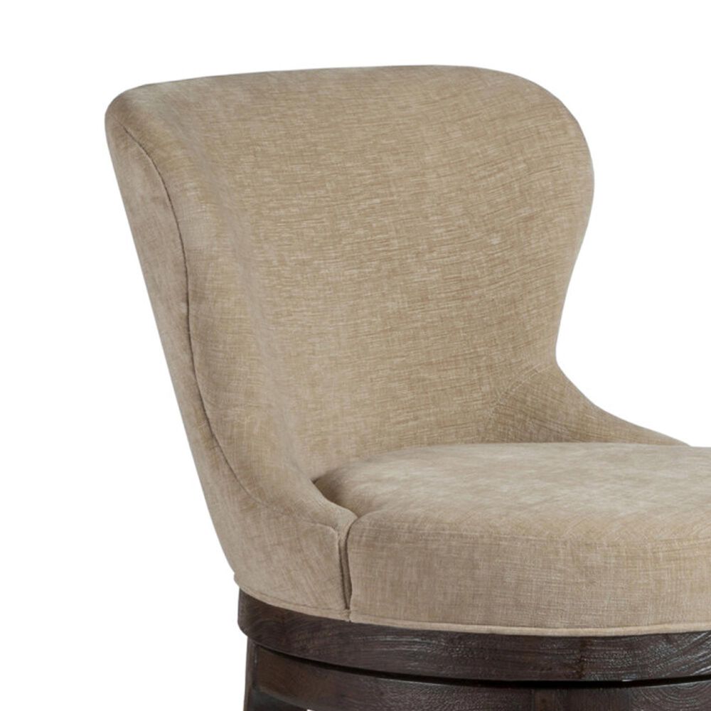 Artistica Home Willa Swivel Bar Stool in Mocha Brown, , large