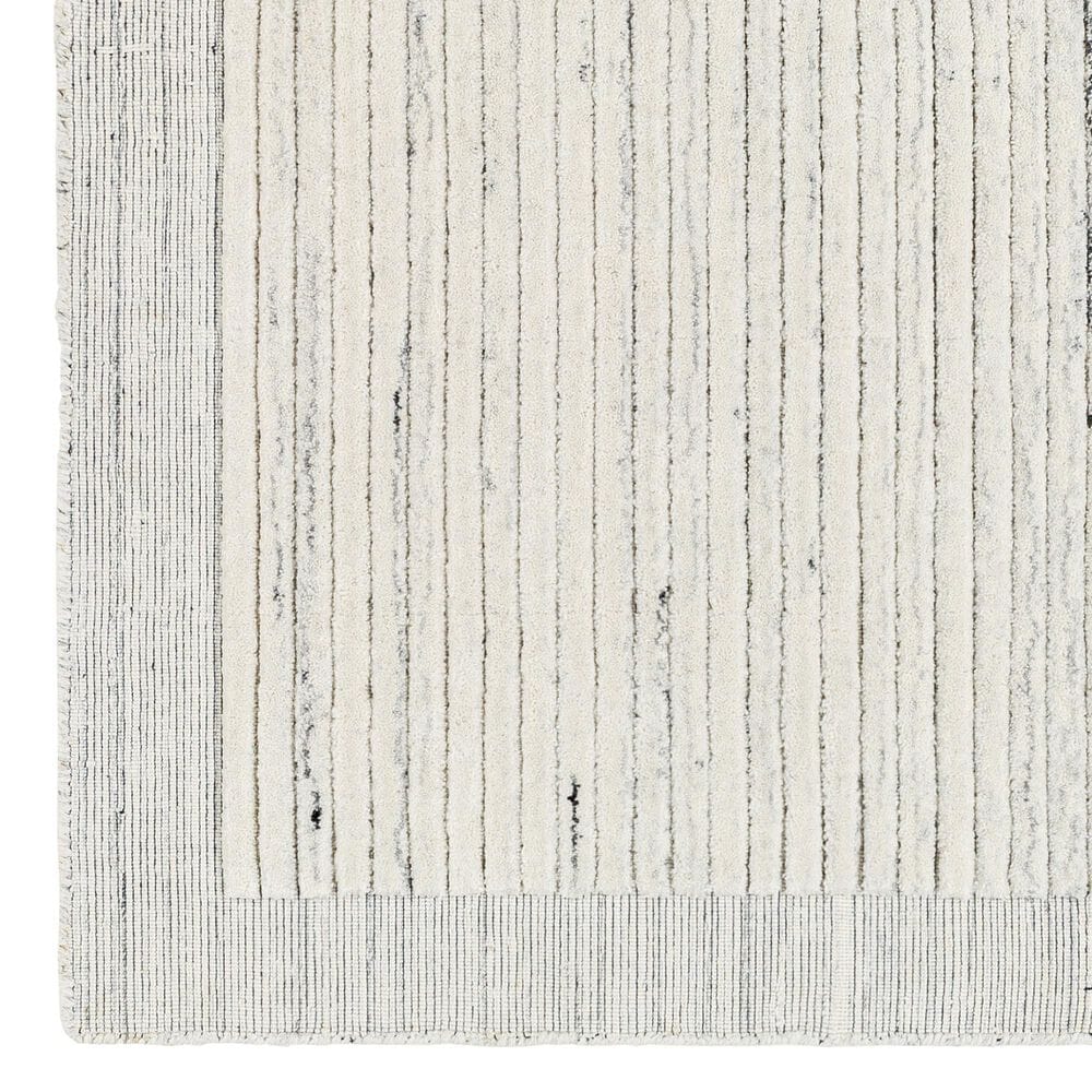 Surya Yasmin 6&#39; x 9&#39; Cream, Black and Gray Area Rug, , large