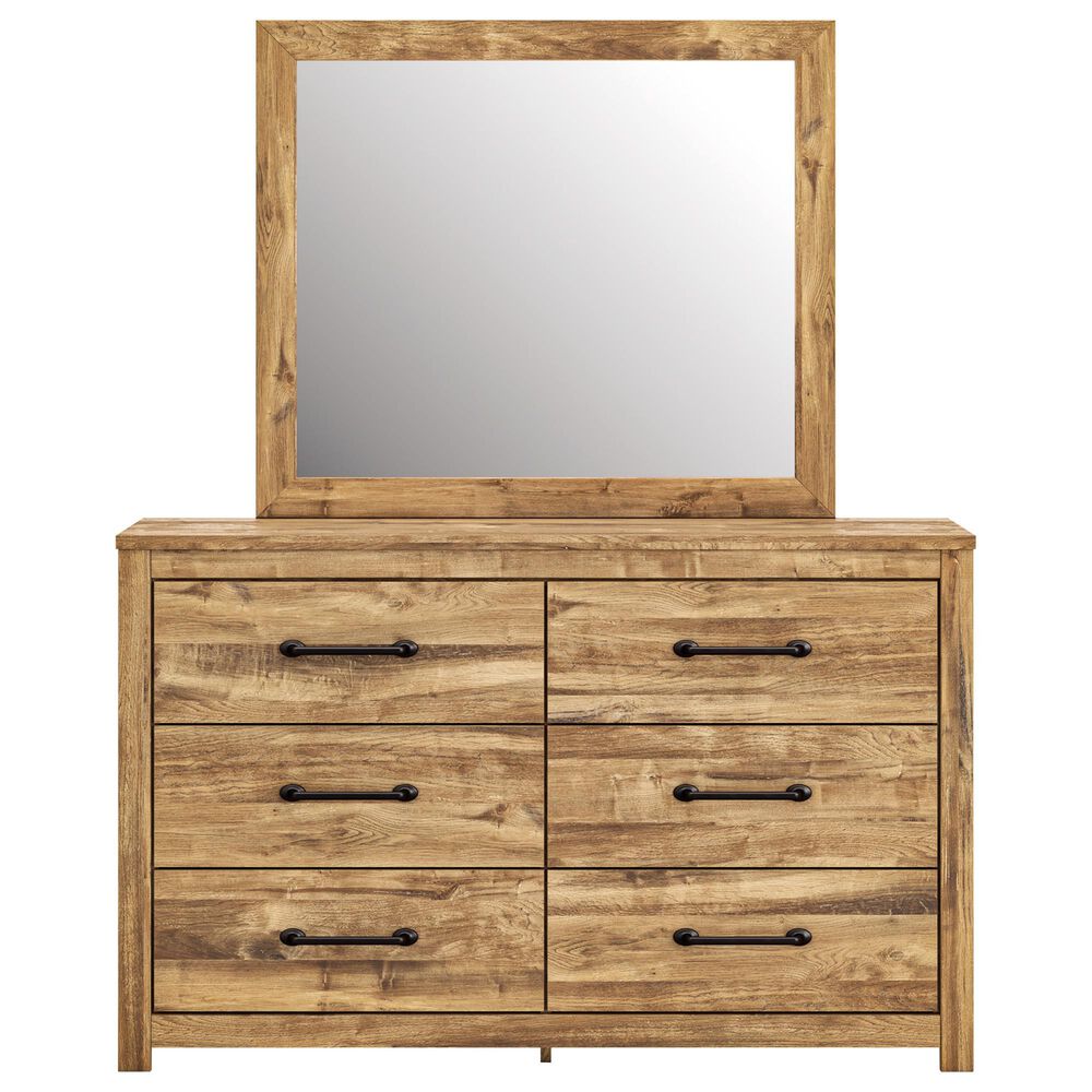 Ashley Maystonna Dresser and Mirror in Brown, , large