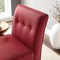 Linon Home Decor Coco Accent Chair in Red, , large