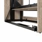 Bestar Pur Full Murphy Bed in Rustic Brown, , large