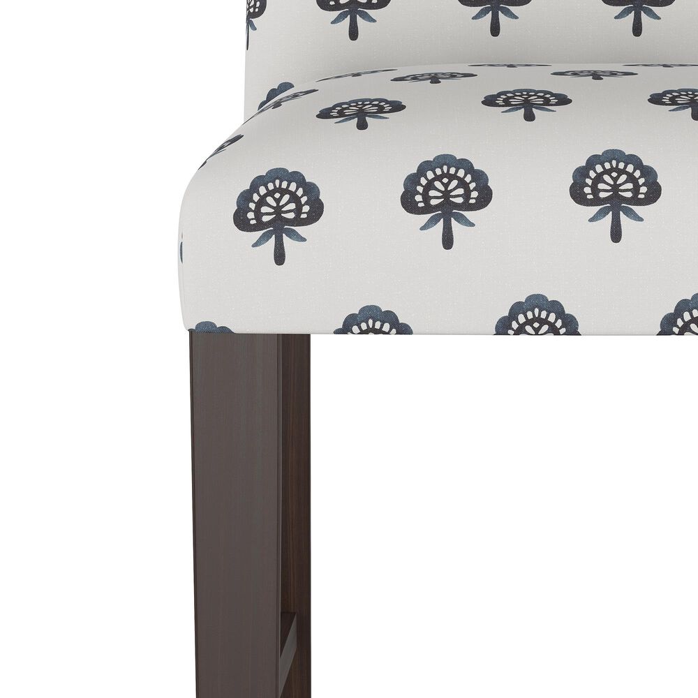 Skyline Furniture Counter Stool in Clara Block Navy, , large