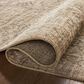 Loloi Heritage 12" x 15" Ivory and Natural Area Rug, , large