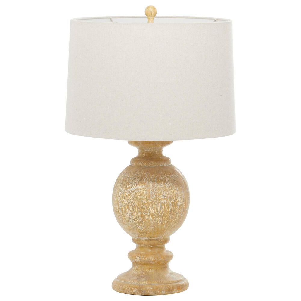 Maple and Jade 8" x 28" Table Lamp in Beige (Set of 2), , large