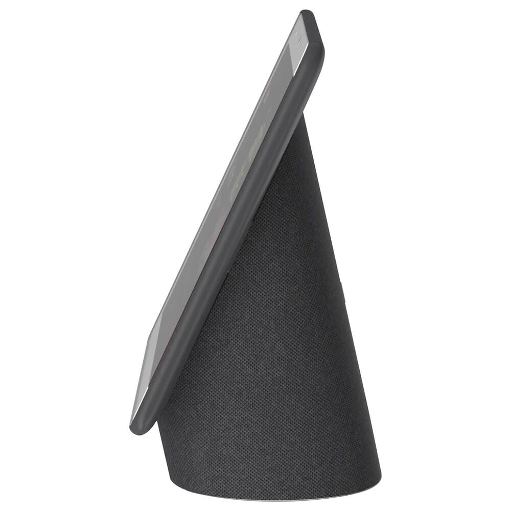 HP Nest Hub Max - Charcoal + Yale Lock Electronic Deadbolt in Satin Nickel, , large
