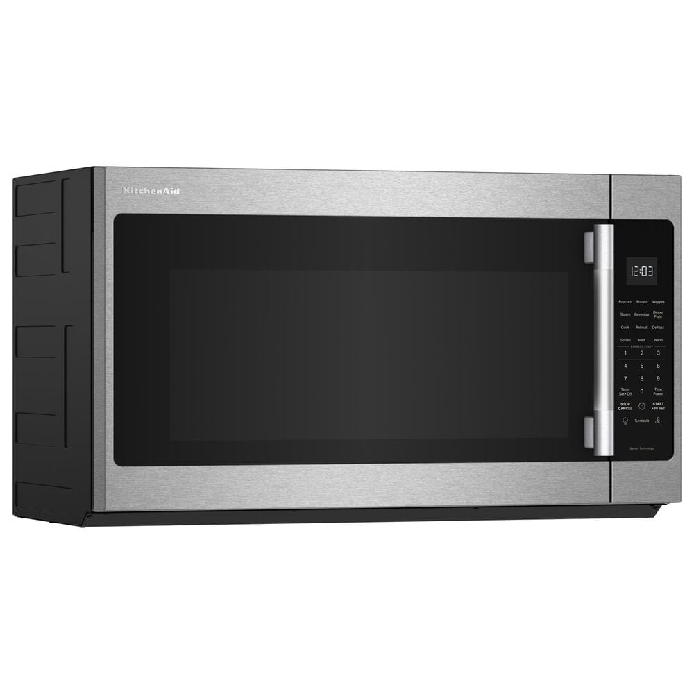 KitchenAid 2.1 Cu. Ft. Over-the-Range Microwave Hood Combination in PrintShield Stainless Steel, , large