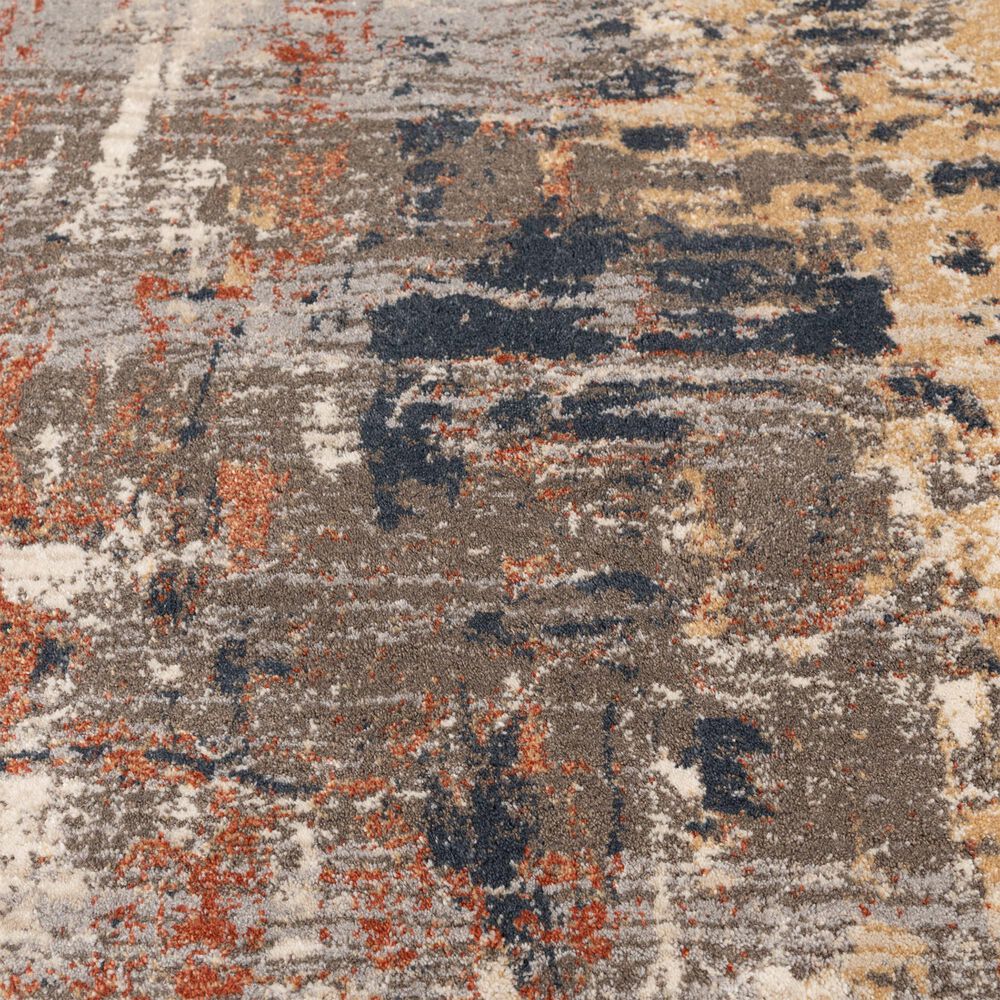 Central Oriental Montville Desmonia 7&#39;10&quot; x 9&#39;10&quot; Alabaster and Multicolor Area Rug, , large