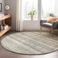 Dalyn Rug Company Trevi TV19 8" Round Taupe Area Rug, , large