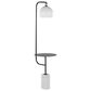 LumiSource Symbol Floor Lamp in Black and White, , large