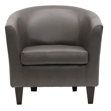Overman USA Windko Tub Chair in Charcoal, , large