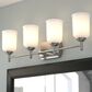 Vaxcel Laurelhurst 4-Light Bathroom Vanity in Satin Nickel, , large