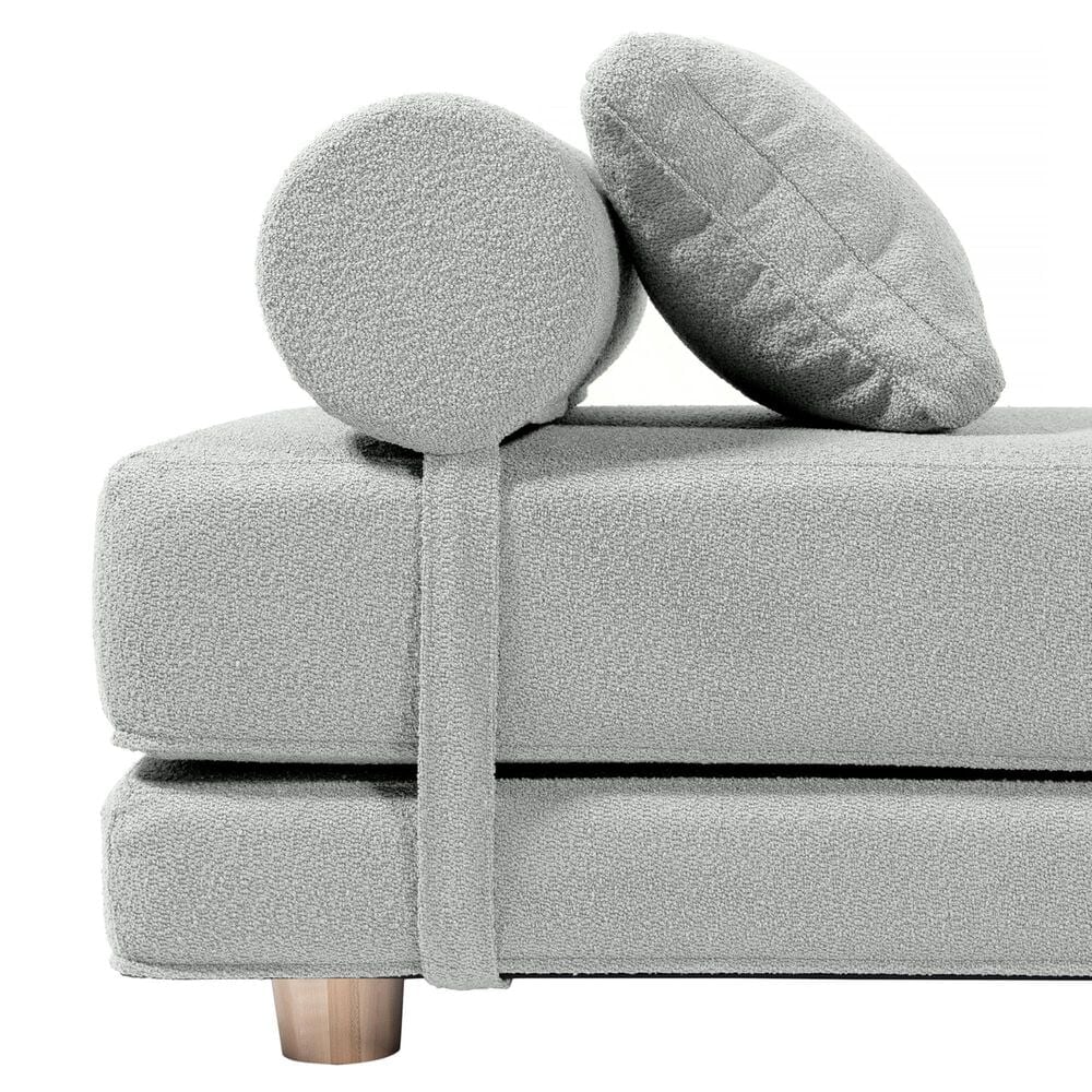Jaxx Avida Daybed with Queen Sleeper in Silver, , large
