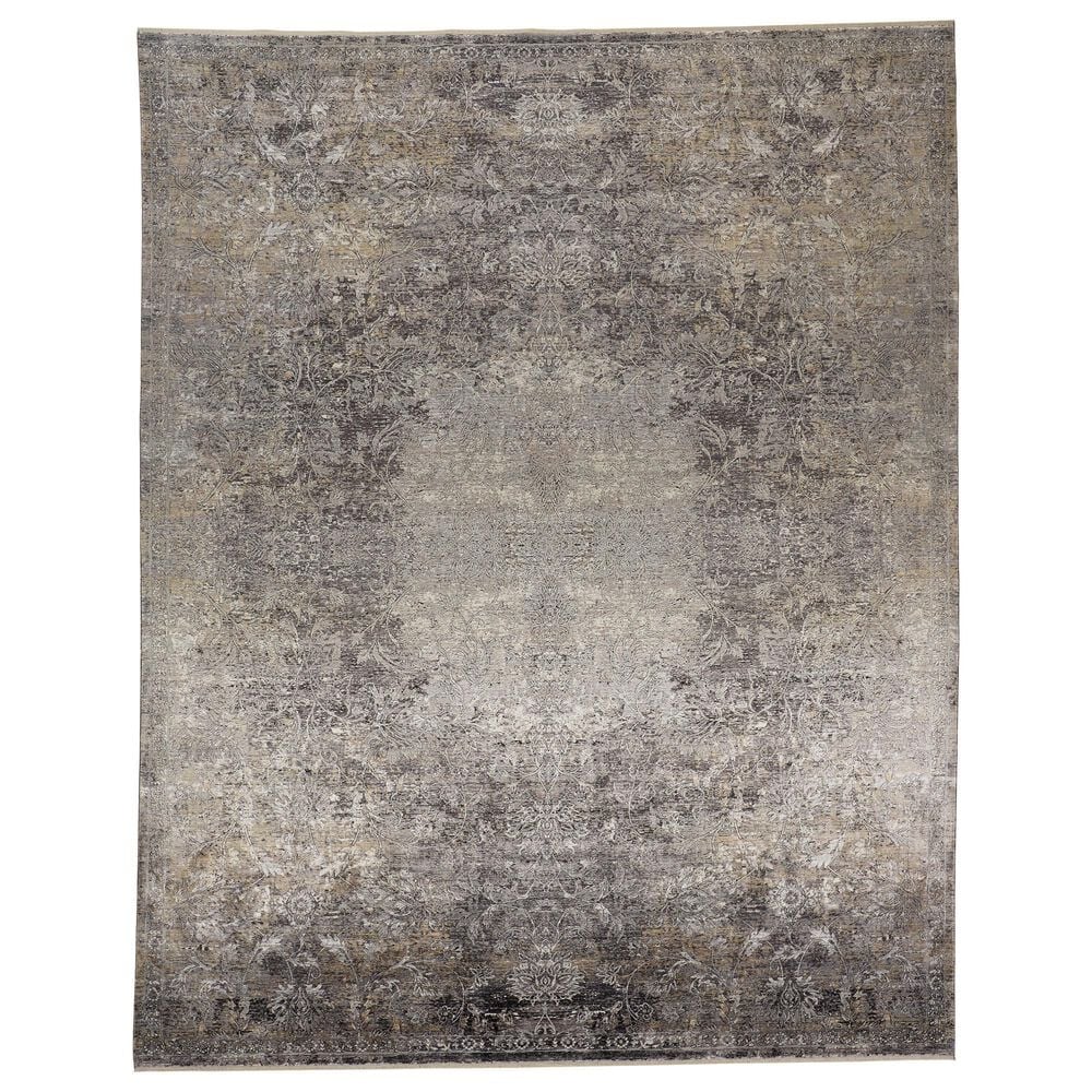 Feizy Sarrant 5" x 7"2" Stone Area Rug, , large