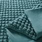 J. Queen Bold Cloud Puff 3-Piece King/Cal King Quilt Set in Teal, , large