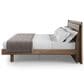 BDI Kava King Platform Bed and Two Nightstands in Natural Walnut, , large