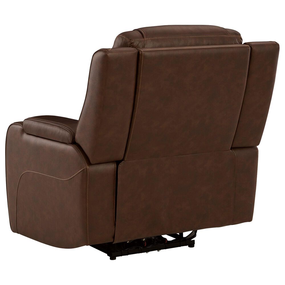 Ashley Knightington Power Recliner in Brown, , large