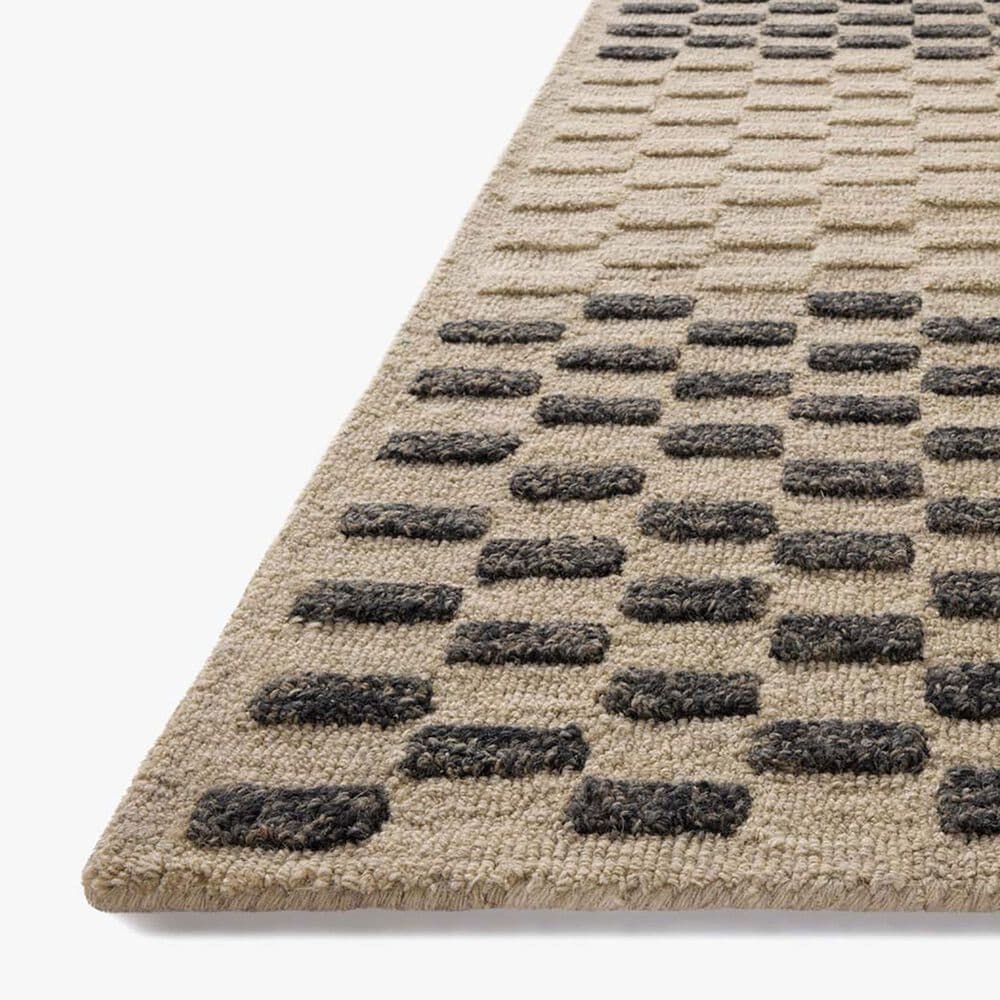 Chris Loves Julia x Loloi Bradley 2&#39;6&quot; x 9&#39;9&quot; Beige and Midnight Runner, , large