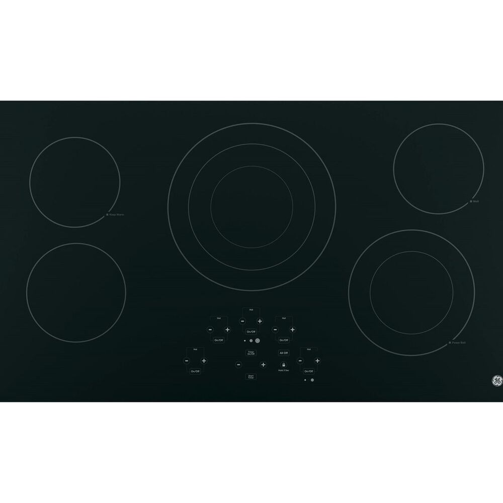 GE Appliances 36" Built-In Touch Control Electric Cooktop, , large