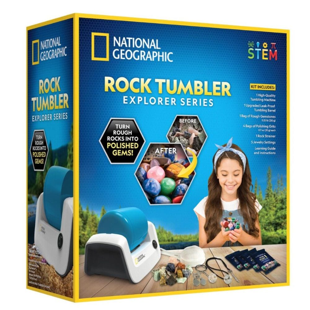 National Geographic Explorer Series Rock Tumbler Science Set in Multicolor, , large