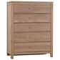 Viceray Collections Choices Amelia, Tide and Timber 5-Piece Queen Bedroom Set with Two Nightstand in Natural Oak, , large